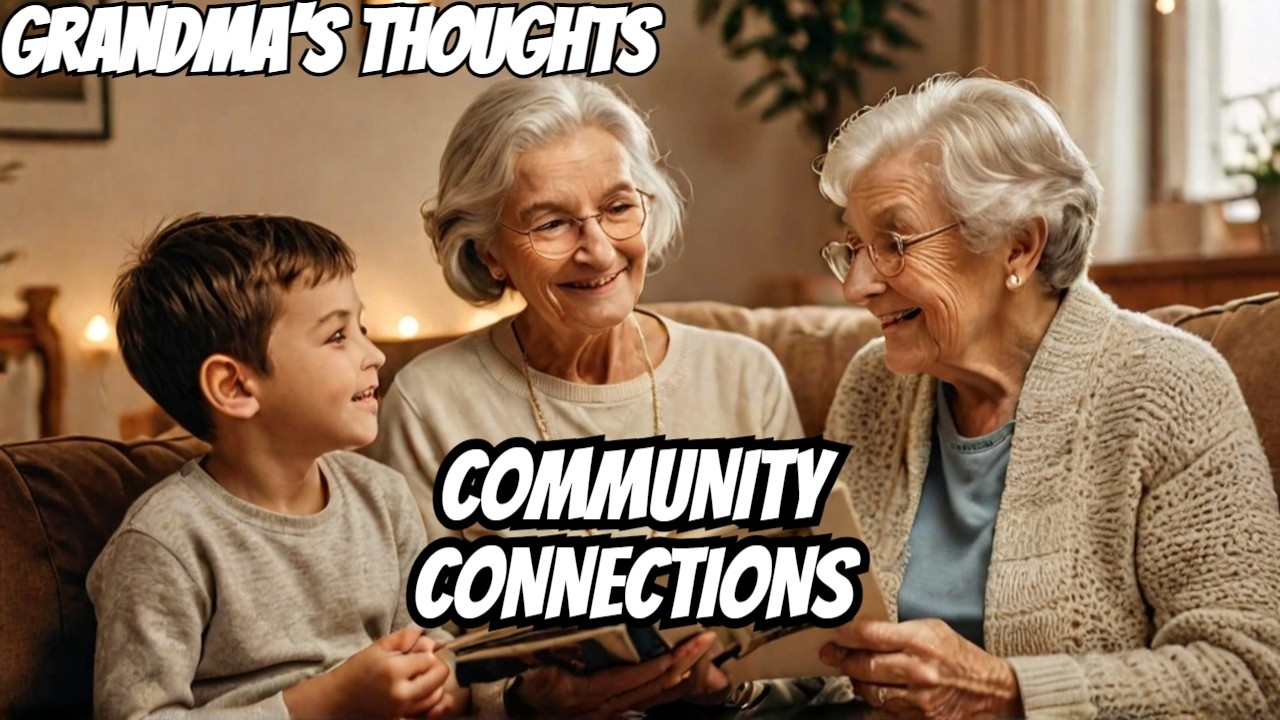 "Lost Art of Real Conversations: How Community Gatherings Shaped Our Lives in the Past | Grandma