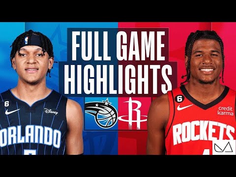 Orlando Magic vs Houston Rockets FULL GAME HIGHLIGHTS｜2022-23 NBA Season｜12/21 2022