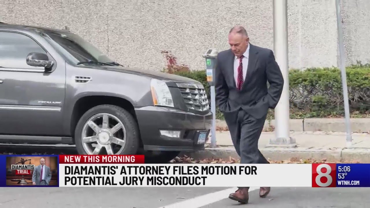 Diamantis’ attorney files motion for post-trial hearing on potential jury misconduct
