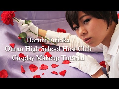 Haruhi Fujioka makeup tutorial (Ouran High School Host Club cosplay)