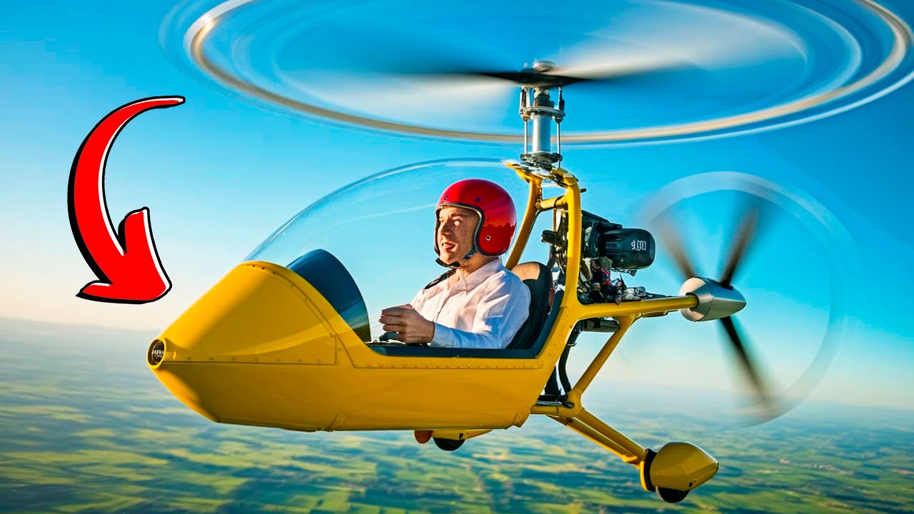 COMO ESSES MINI GIROCOPTEROS DA NOVA GERAÇÃO ESTÃO REVOLUCIONANDO O MUNDO