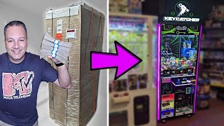 Unboxing Our NEW Claw Machine For The Game Store!