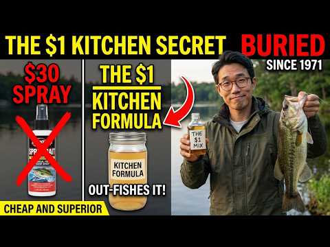 $1 Kitchen Formula Outfishes $30 Scent Spray EVERY TIME. Tackle Industry BURIED This Since 1971.
