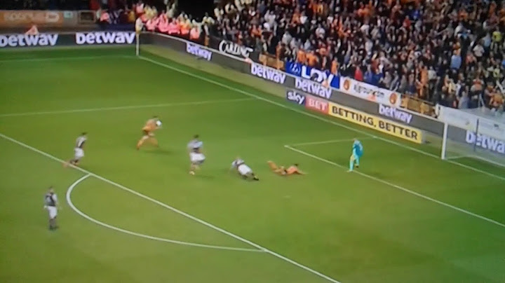 Bonatini goal Wolves 2-0 Aston Villa