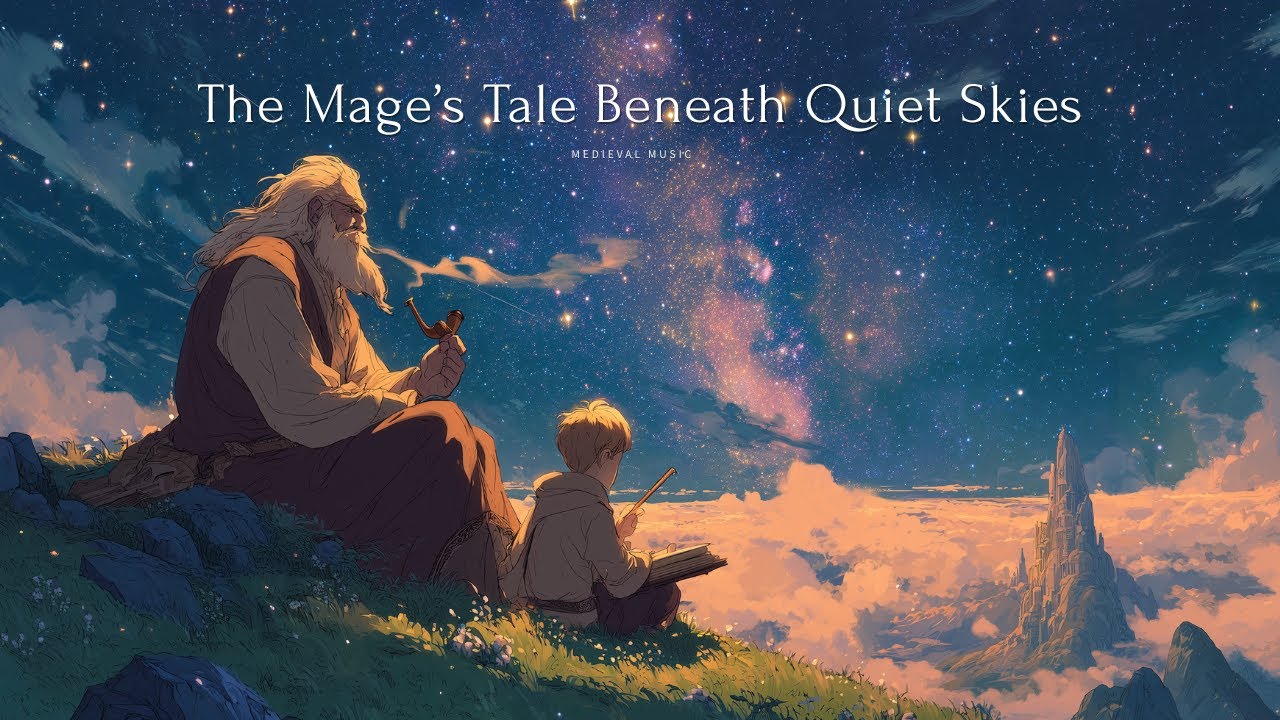 Medieval Music & Nature Ambience for Relaxation, Focus | The Mage’s Tale Beneath Quiet Skies