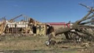 Dozens injured as tornadoes hit Texas and Oklahoma