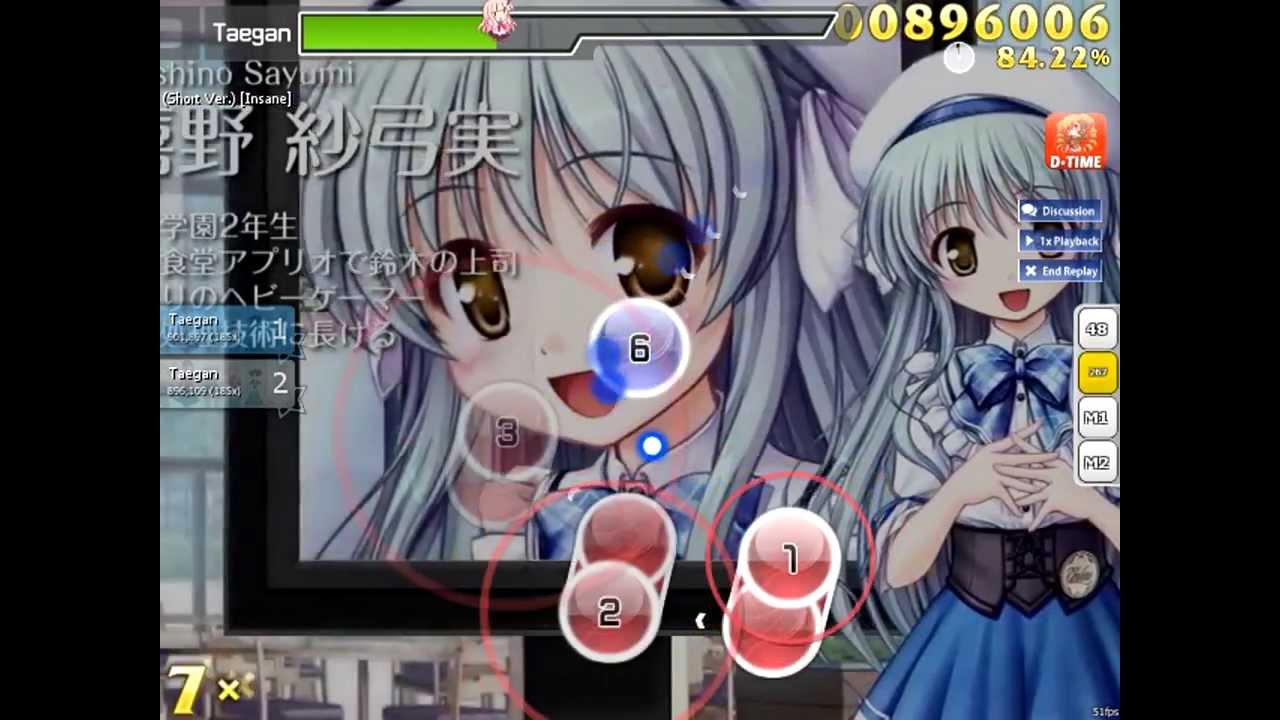 [osu!] Nishizawa Hagumi - Yumekai Biyori (Short Ver.) (Taegan)