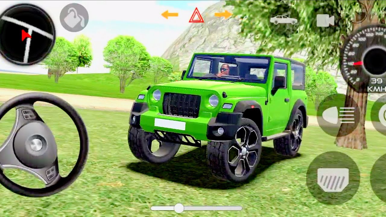 Modified 🚘 Mahindra Thar Car Games : ( Gadi Wala Cartoon ) Gameplay video part - 1548