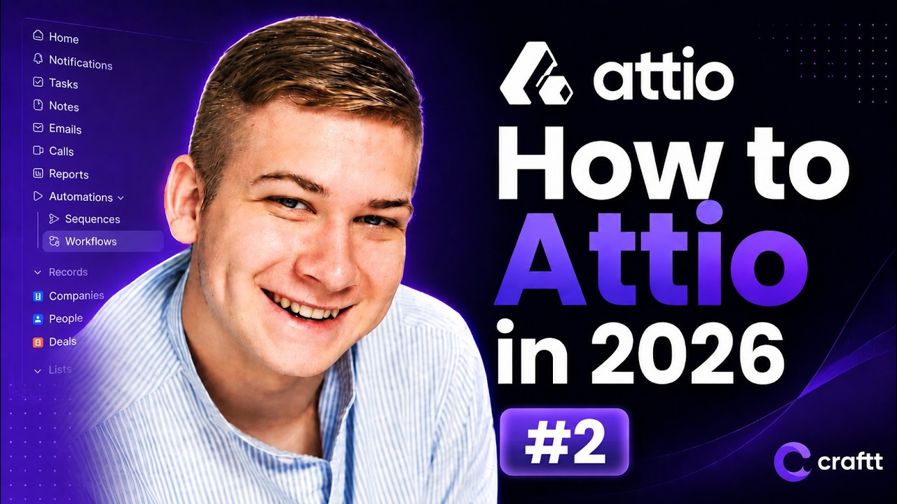 How to Attio in 2026 | #2 Sign up and platform overview - YouTube