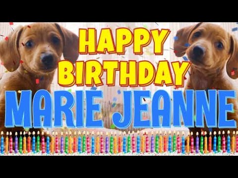 Happy Birthday Marie Jeanne Funny Talking Dogs What Is Free On My Birthday Youtube