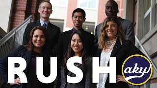 RUSH ALPHA KAPPA PSI | Washington State University