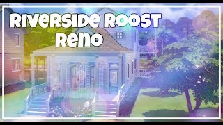 RIVERSIDE ROOST RENO // The Sims 4: Speed Build @maggpie3390