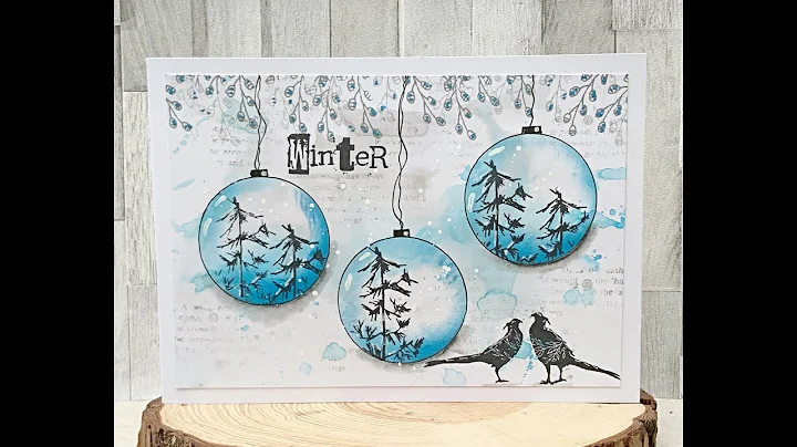 Winter Card by Tracy Evans #aallandcreate