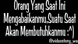 Story wa diabaikan