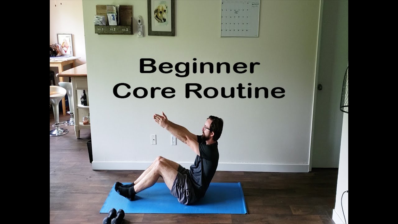 Beginner Core Routine - YouTube
