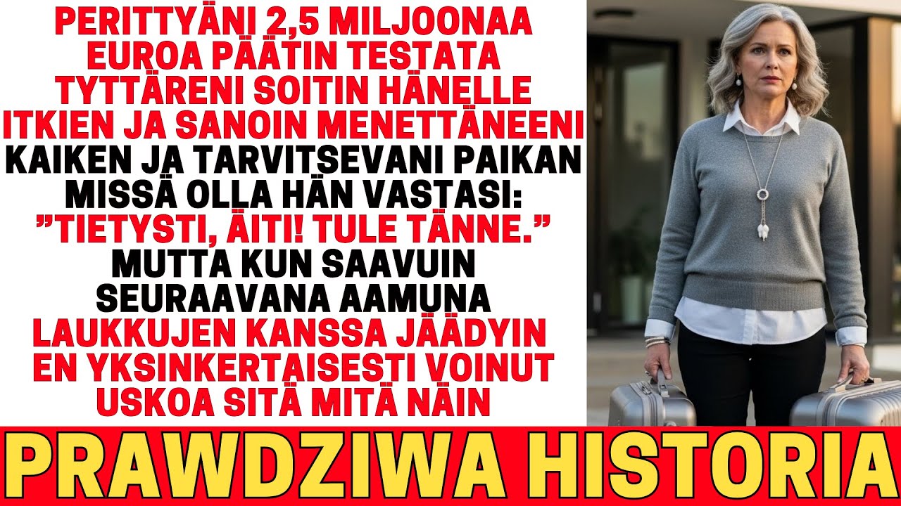 SAIN MILJOONAPERINNÖN — KERROIN TYTTÄRELLE MENETTÄNEENI KAIKEN NÄHDÄKSENI KUKA HÄN ON