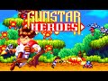 Gunstar heroes genesismega drive playthroughlongplay hardest mode