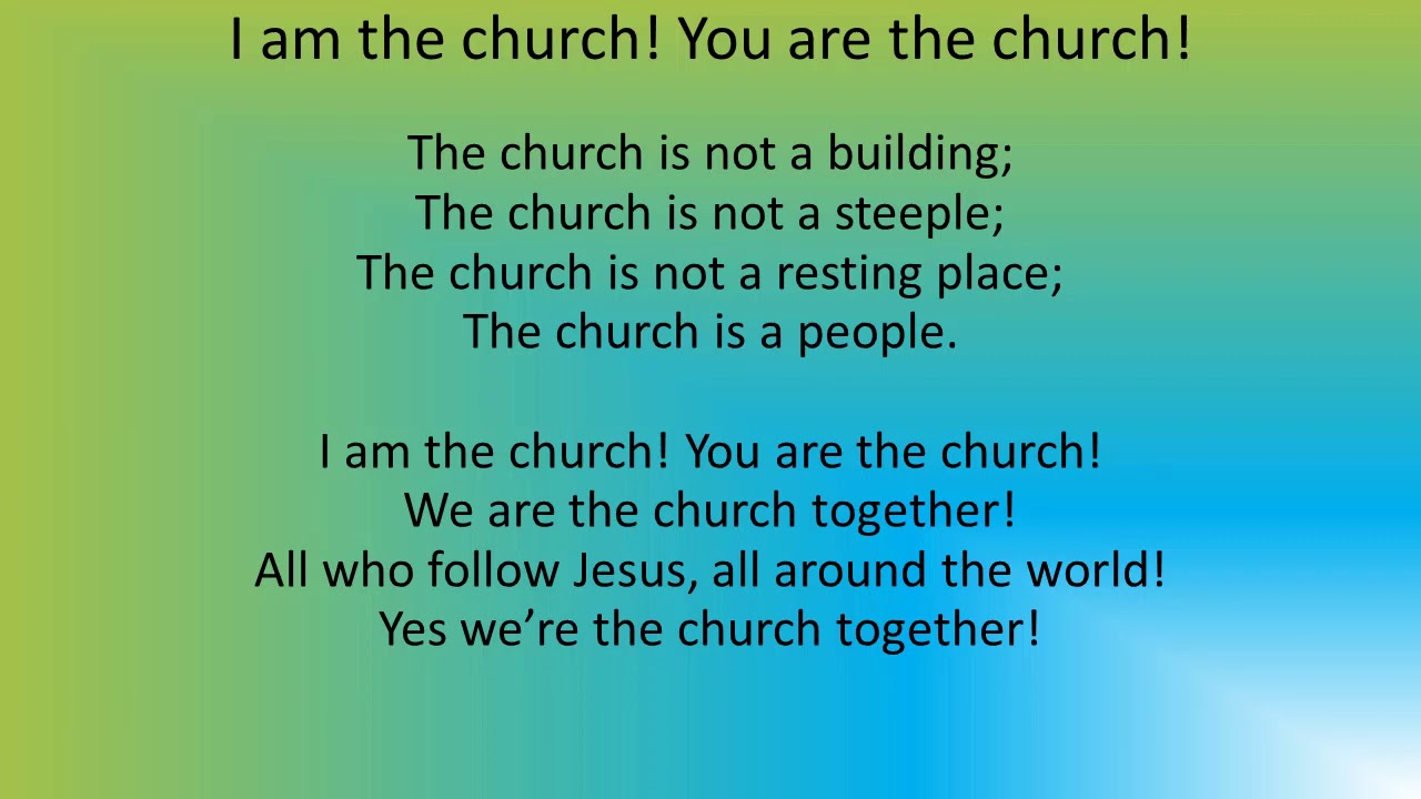 475 I am the Church - YouTube