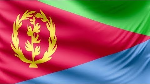 Realistic Beautiful Eritrea Flag | Motion Graphics - Videohive template
