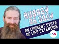 Aubrey de grey talks sens  challenges to longevity at eard 2021
