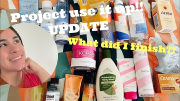 PROJECT USE IT UP UPDATE!! What did I finish?? 🤔May 2022