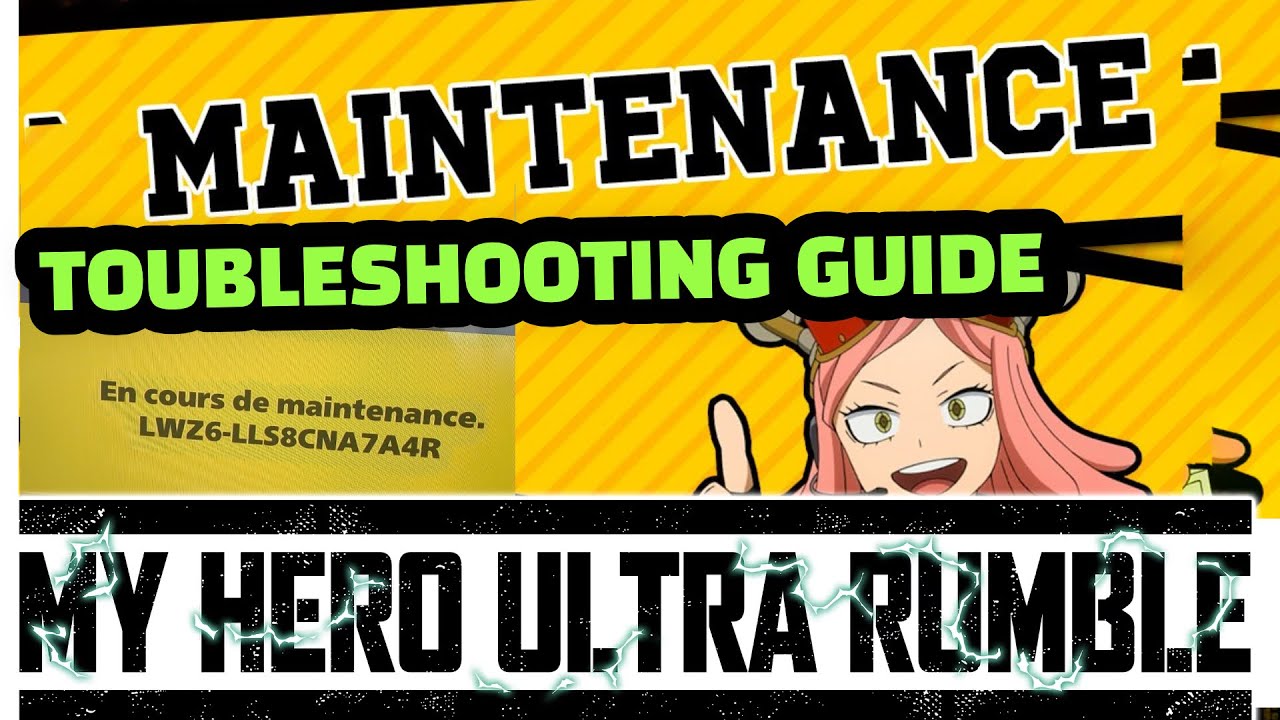 MHA ULTRA RUMBLE ERROR INFO UPDATE AGAIN! : r/MyHeroUltraRumble