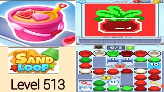 🏖️ Sand loop level 513 solution and walkthrough for gameplay 