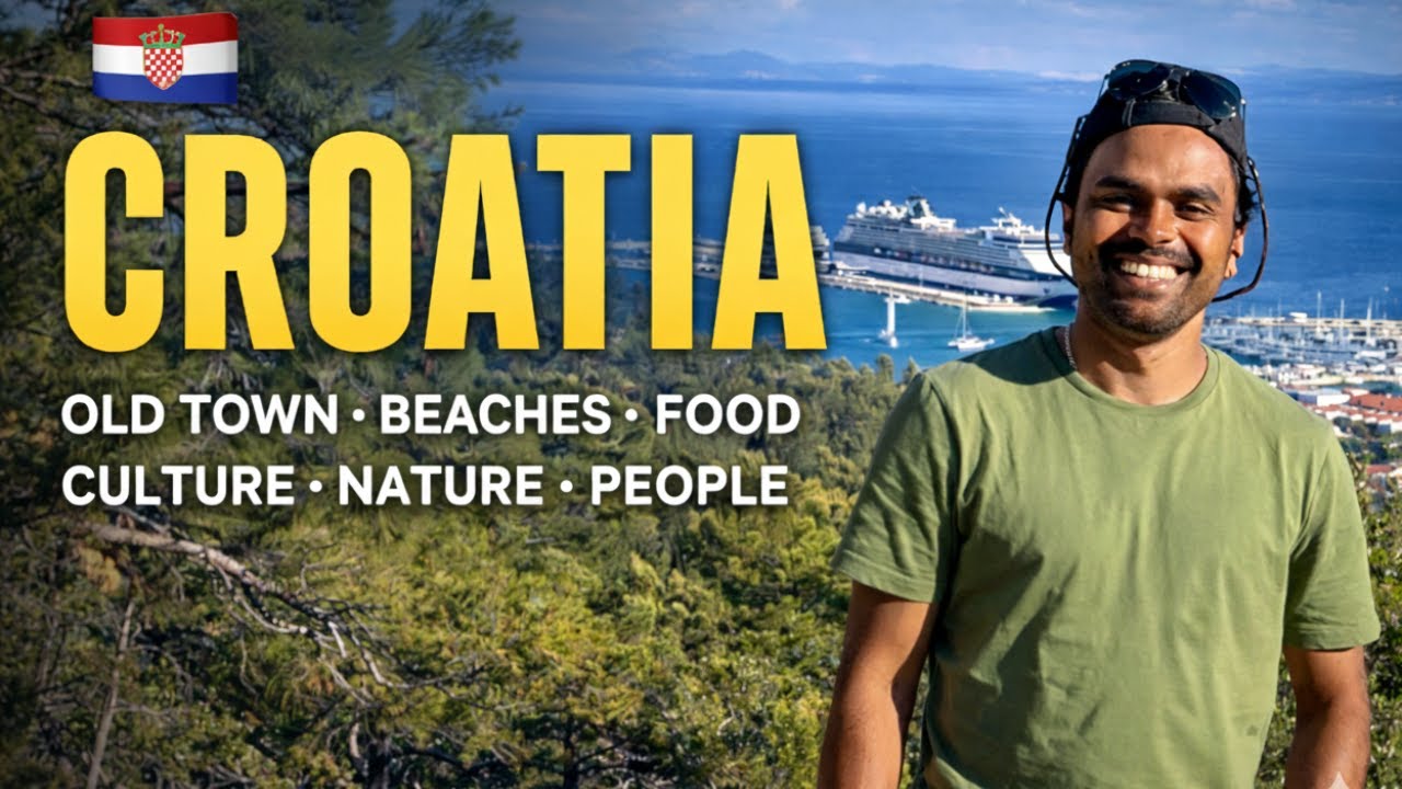 ඒ මම දැකපු ලස්සනම SunSet එකක් | ක්‍රොඒෂියාව | SPLIT|BALKAN | Sinhala Travel Vlog #srilanka #croatia