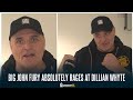 BIG JOHN FURY ABSOLUTELY RAGING AT DILLIAN WHYTE NOT SHOWING TO TYSON FURY PRESS CONFERENCE, JOSHUA