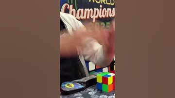 This is absolutely insane!!! #fitcuber #rubikscube #cubing #sidcuber #puzzle #speedcubing