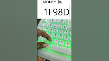 "🐒 MS Word Me Shortcut Se Monkey Kaise Banaye? | Hidden Symbol Trick | MS Word Tips"