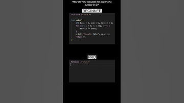 Beginner😅 vs Pro😎: Power of Numbers in C!⚡💻 #C #programming #coding #shorts #trending #python #tips