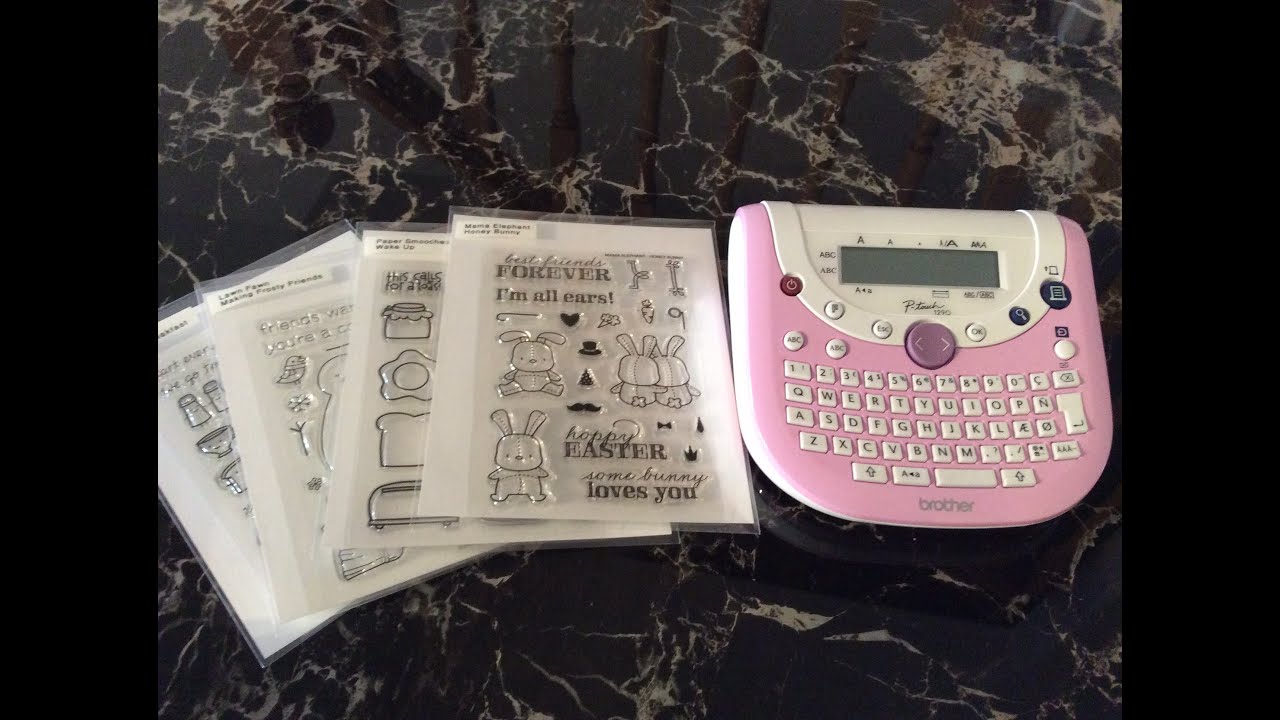 Little Exciting Crafty Share My Pink Label Maker eee - YouTube