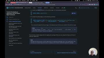 Snowflake Native App Tutorial