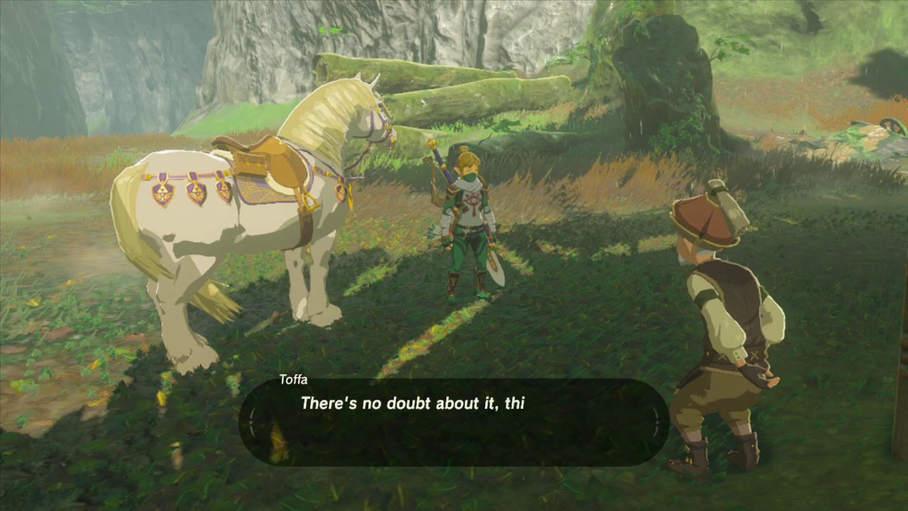 BotW Wii U Part 102 – White Horse, Koroks, Eventide [Memory Collection]