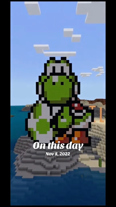 On This Day! 11/8/22! Minecraft! #minecraft #minecraftshorts #gameplay #gamer #fypage #fypviral #new