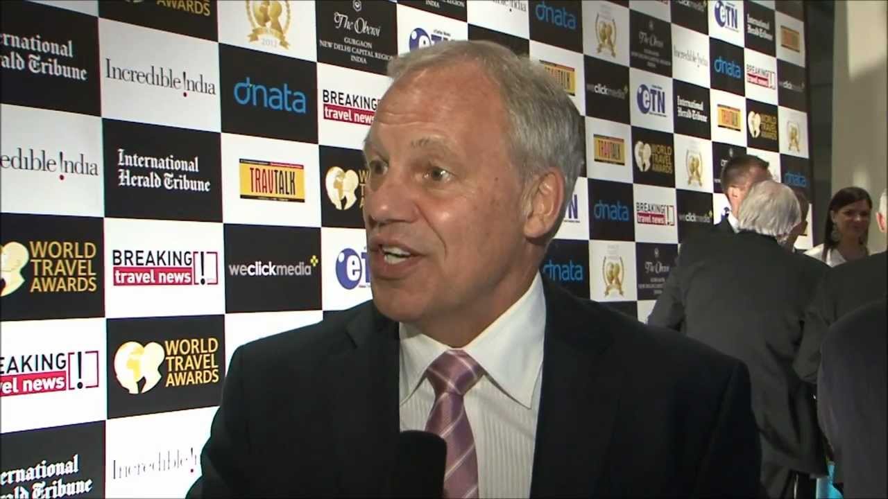 Axel Hilgers, director south-Asia, Lufthansa, at World Travel Awards Grand Final 2012