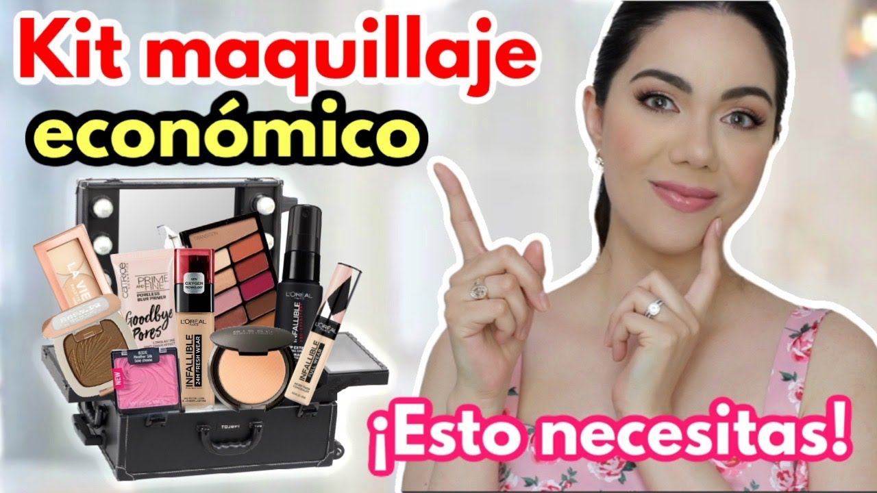 KIT DE MAQUILLAJE ECONÓMICO PARA PRINCIPIANTES - ESTO ES LO QUE NECESITAS!!