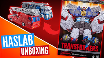 Unboxing the new Haslab Transformers Omega Prime!