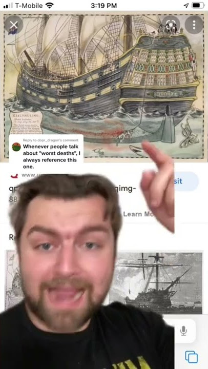 Keelhauling was a terrible execution method #shorts