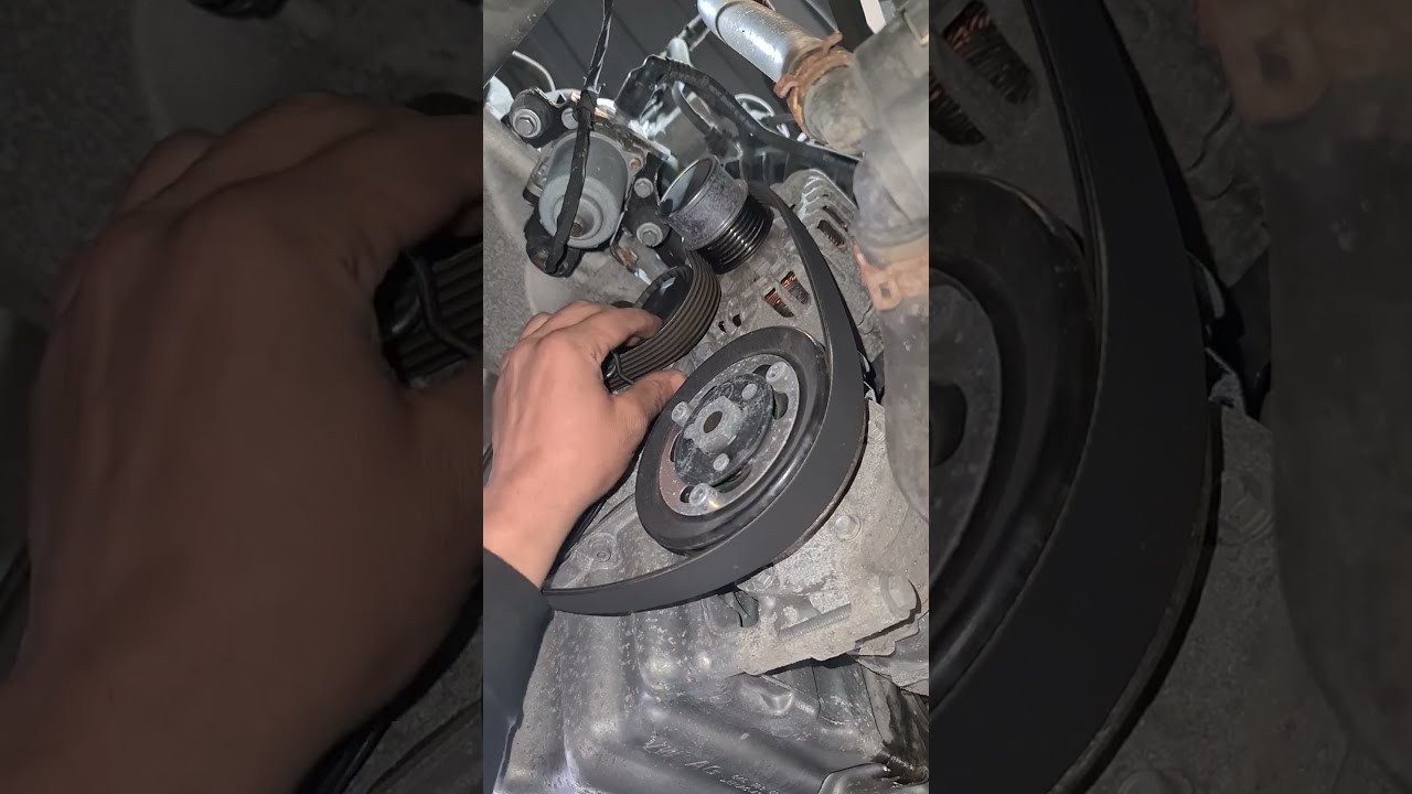 Volkswagen Engine Easy Belt Replacement