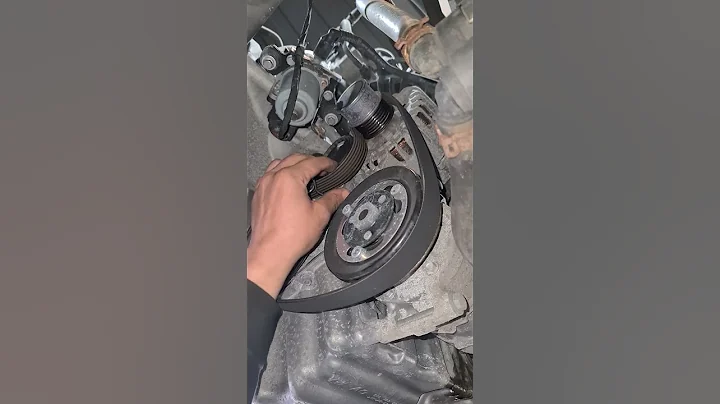 volkswagen engine easy belt replacement