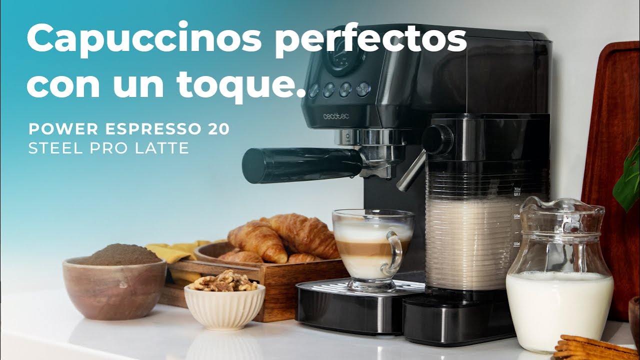 Cafetera Express de Brazo Cecotec Power Espresso 20 Steel Pro – Domo en casa
