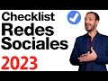 El checklist definitivo en 2023 para Social Media Marketing