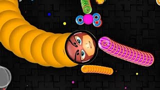 Worm Eats Donuts || Worm Hero.io Zone || Superhero Snake Game Wasp The Ant #93168 screenshot 3