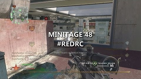 A Modern Warfare 2 Minitage - 48 #RedRC @Red_Formula @GameGandhi @RedKiwiz