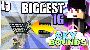HUGE IRON GOLEM FARM! | Minecraft SKYBLOCK #13 (Skybounds)