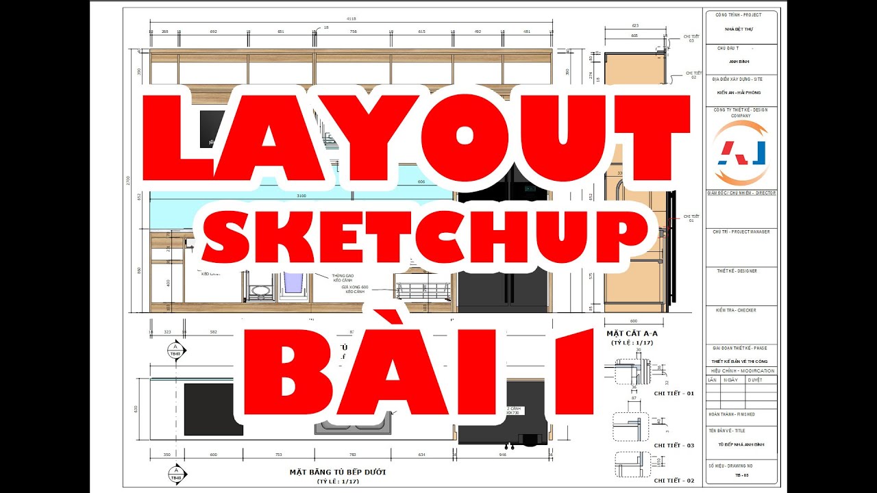 HƯỚNG DẪN SỬ DỤNG LAYOUT SKETCHUP | Bài 1: SketchUp Model trong Layout