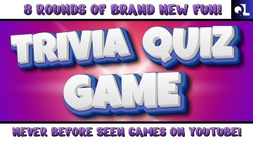 BRAND NEW Interactive Quiz Featuring Never-before-seen Games On YouTube. Test Your General Knowledge