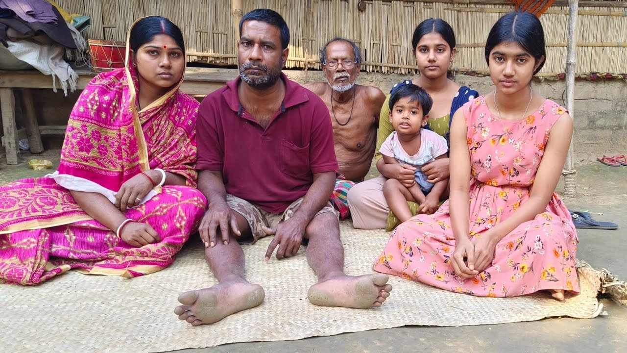 অসুস্থ স্বামী,ছোটো ছোটো তিন ছেলে মেয়ে নিয়ে এক অসহায় পরিবারের করুন কাহিনী।। পার্ট :২